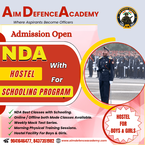 Students receiving Airforce Coaching by Aim Defence Academy — guided training for Indian Air Force exams with expert mentors and classroom sessions.